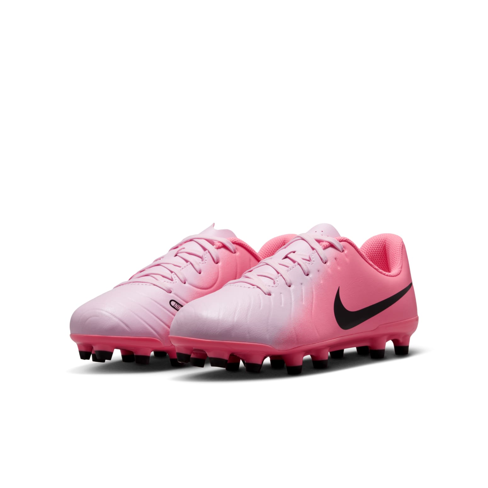 (GS) Nike Tiempo Legend 10 Club MG 'Pink Foam Black' DV4352-601