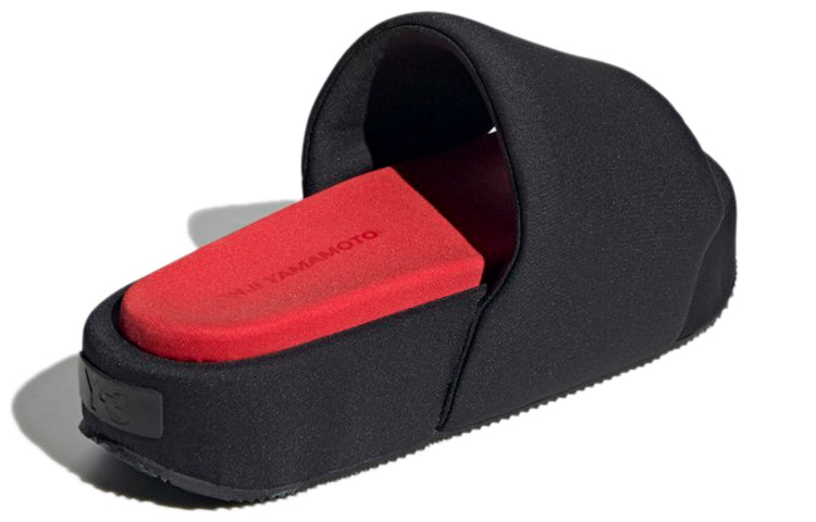 adidas x Y-3 Slides 'Black Red' FZ4505