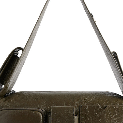 Balenciaga Superbusy Small Sling Bag 'Dark Green' 702167210C83503