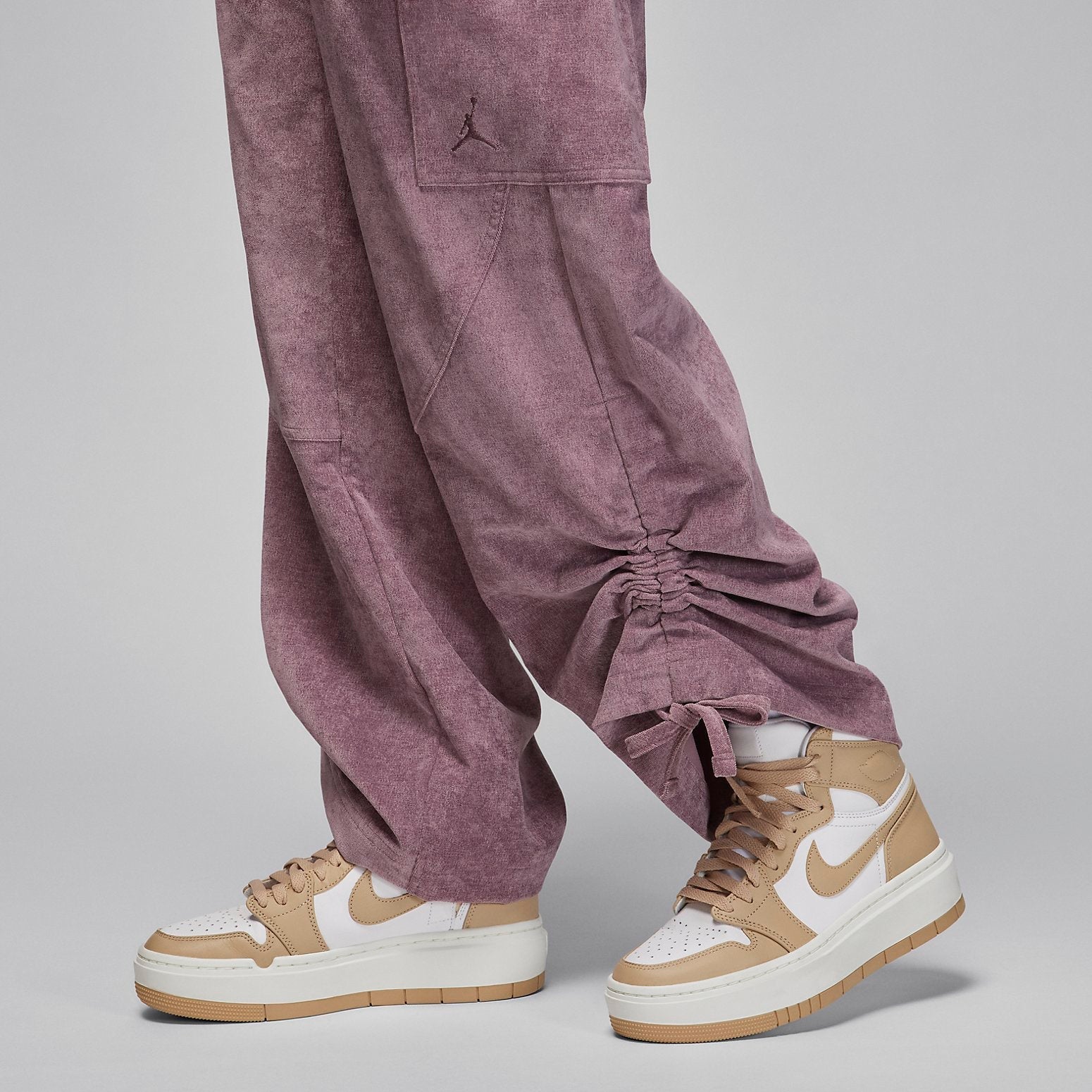(WMNS) Air Jordan Corduroy Chicago Pants 'Purple Pink' FD8209-508