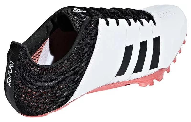 adidas Adizero Finesse Spikes 'White Shock Red' B37488