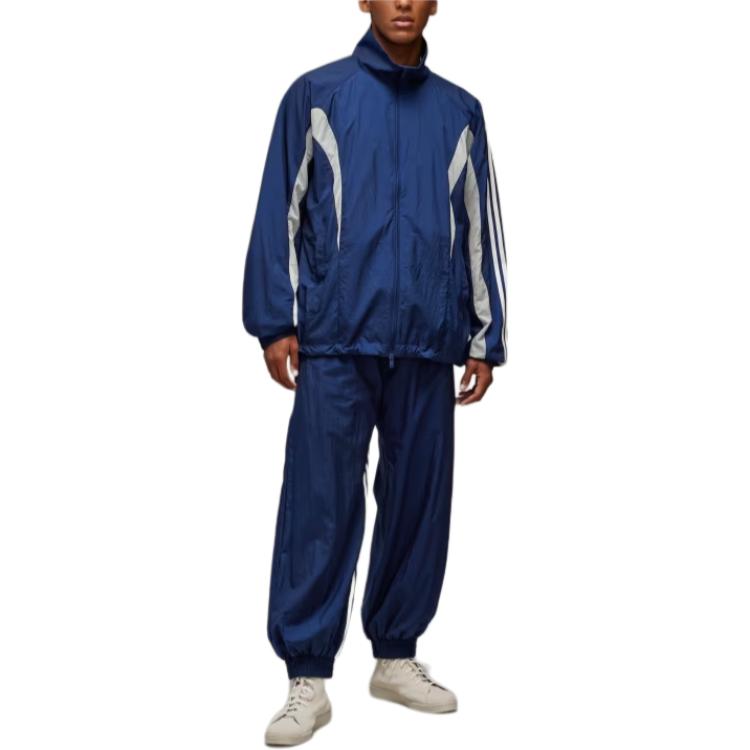 adidas x Y-3 3-Stripes Nylon Shell Jacket Asia Sizing 'Navy' JM7788