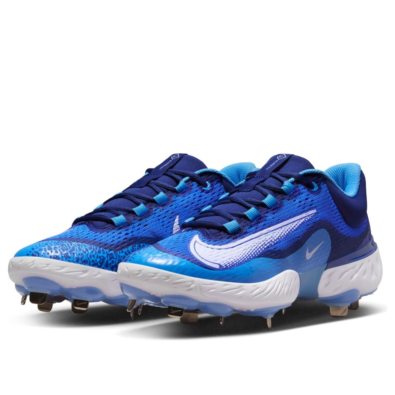Nike Alpha Huarache Elite 4 Low 'Hyper Royal White' DJ6521-414