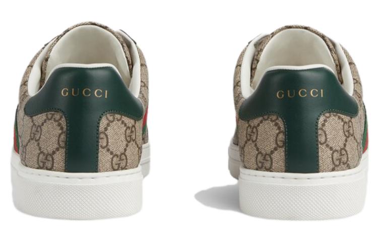 Gucci Ace sneaker with Web 'Beige Ebony' 760775-FACMZ-9746