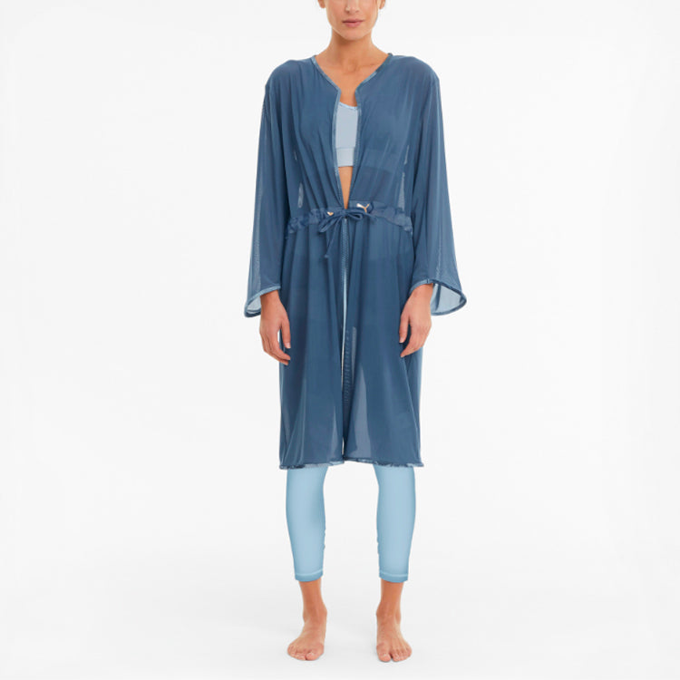 (WMNS) PUMA Exhale Power Mesh Gown 'Ensign Blue' 520402-89