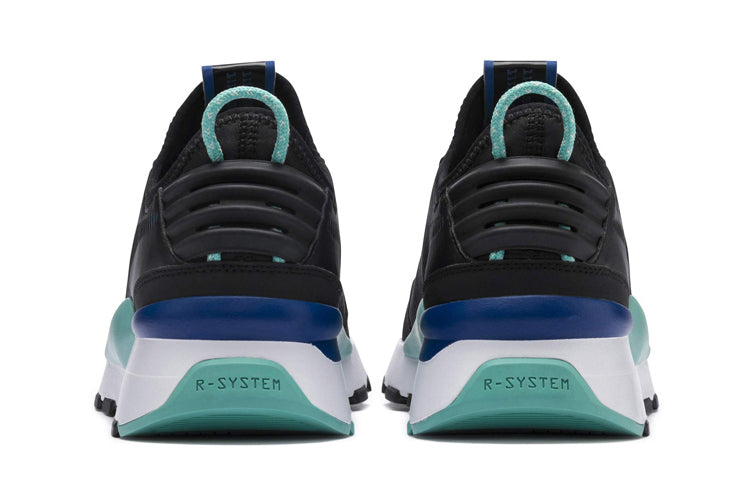 PUMA Rs-0 Trail Low Top Running Shoes Black/Blue 371829-03