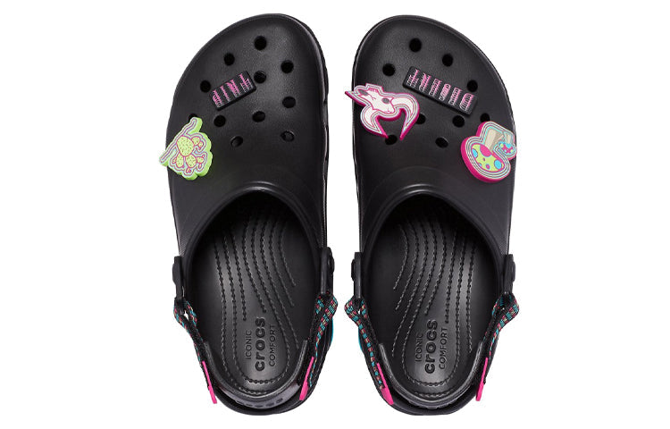 Crocs Classic All-Terrain Clog Minimalistic Casual Unisex Black Sandals 207340-001