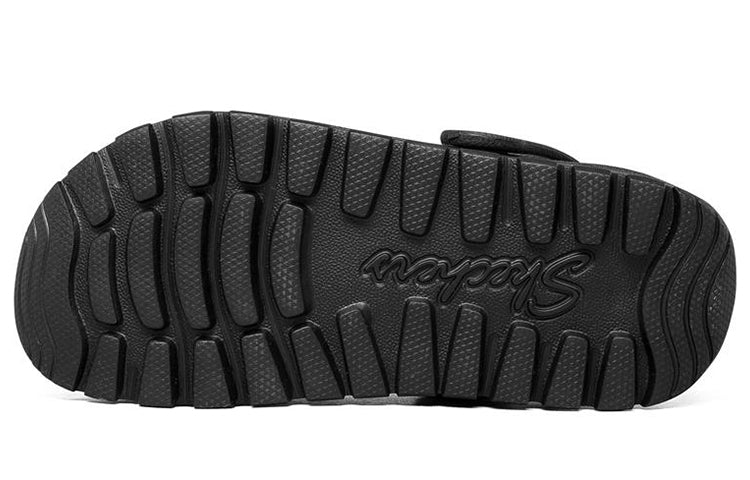(WMNS) Skechers Footsteps Clogs 'Black' 111070-BBK