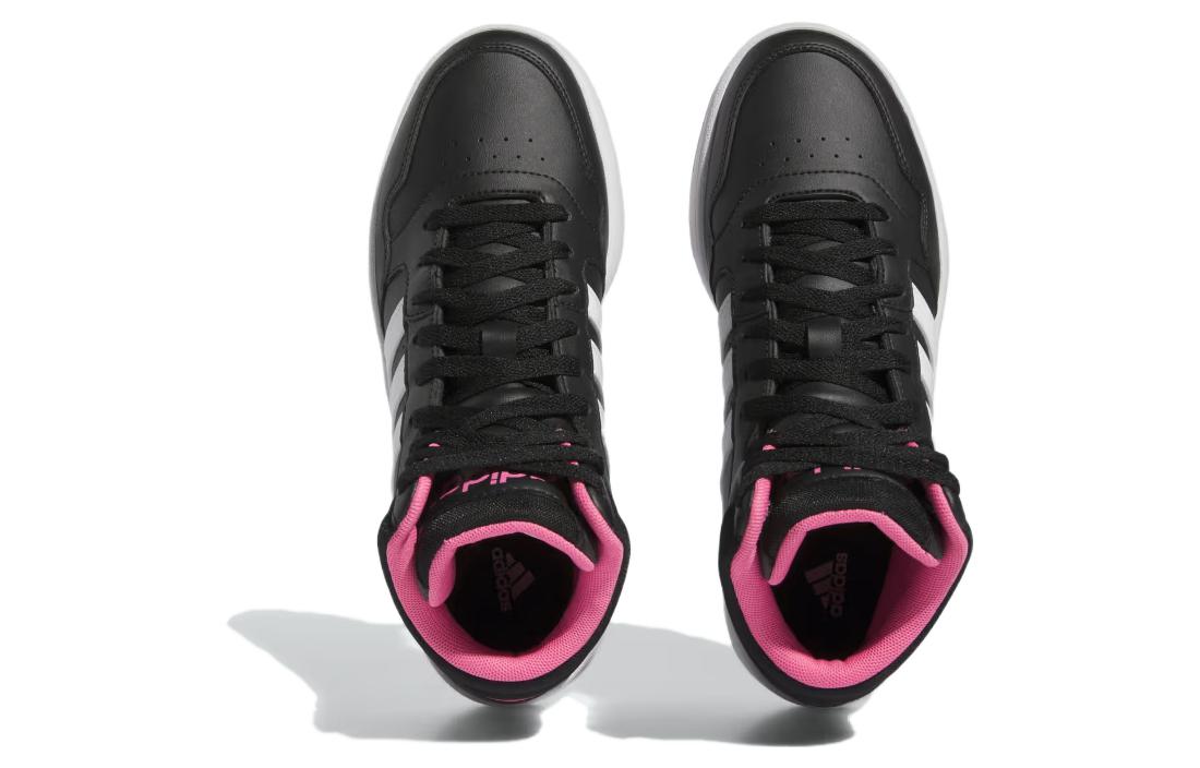 (WMNS) adidas Hoops 3.0 Mid 'Black Pink Fusion' IG7896