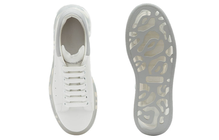 Alexander McQueen Oversized Sneaker 'Grey Clear Sole' 610812WHYBH9058