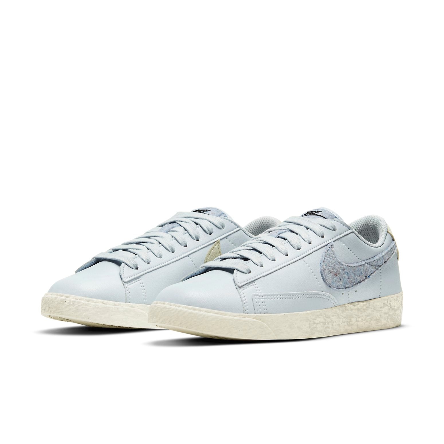 (WMNS) Nike Blazer Low SE 'Recycled Wool Pack- Light Armory Blue' DA4934-400