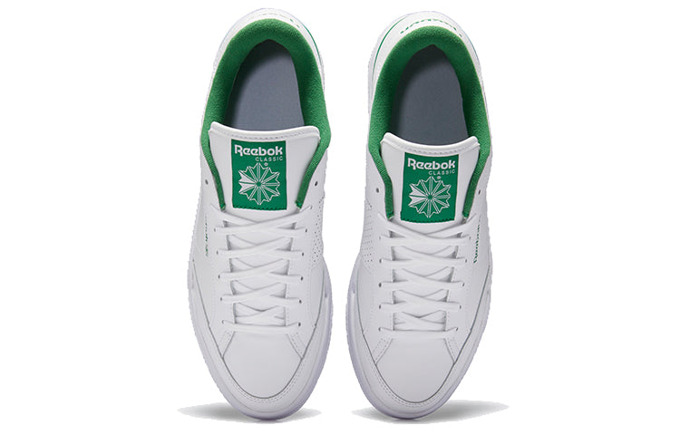 Reebok Ad Court Classic Casual Skate Shoes Green White FY7507