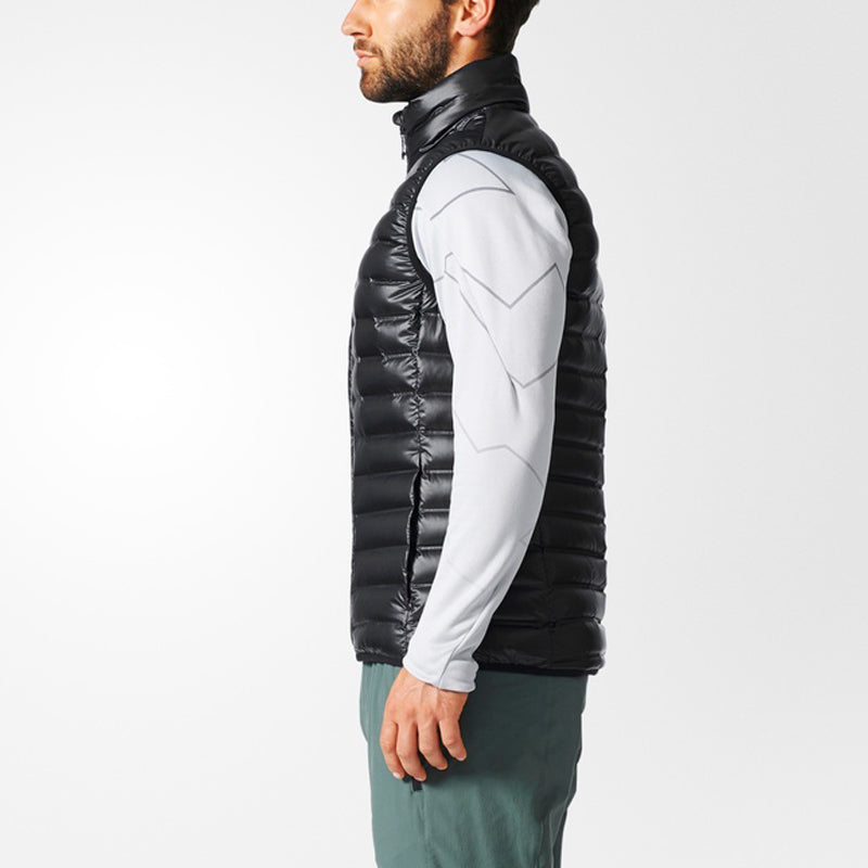 adidas Varilite Vest Casual Sports Stand Collar Vest Black BS1563