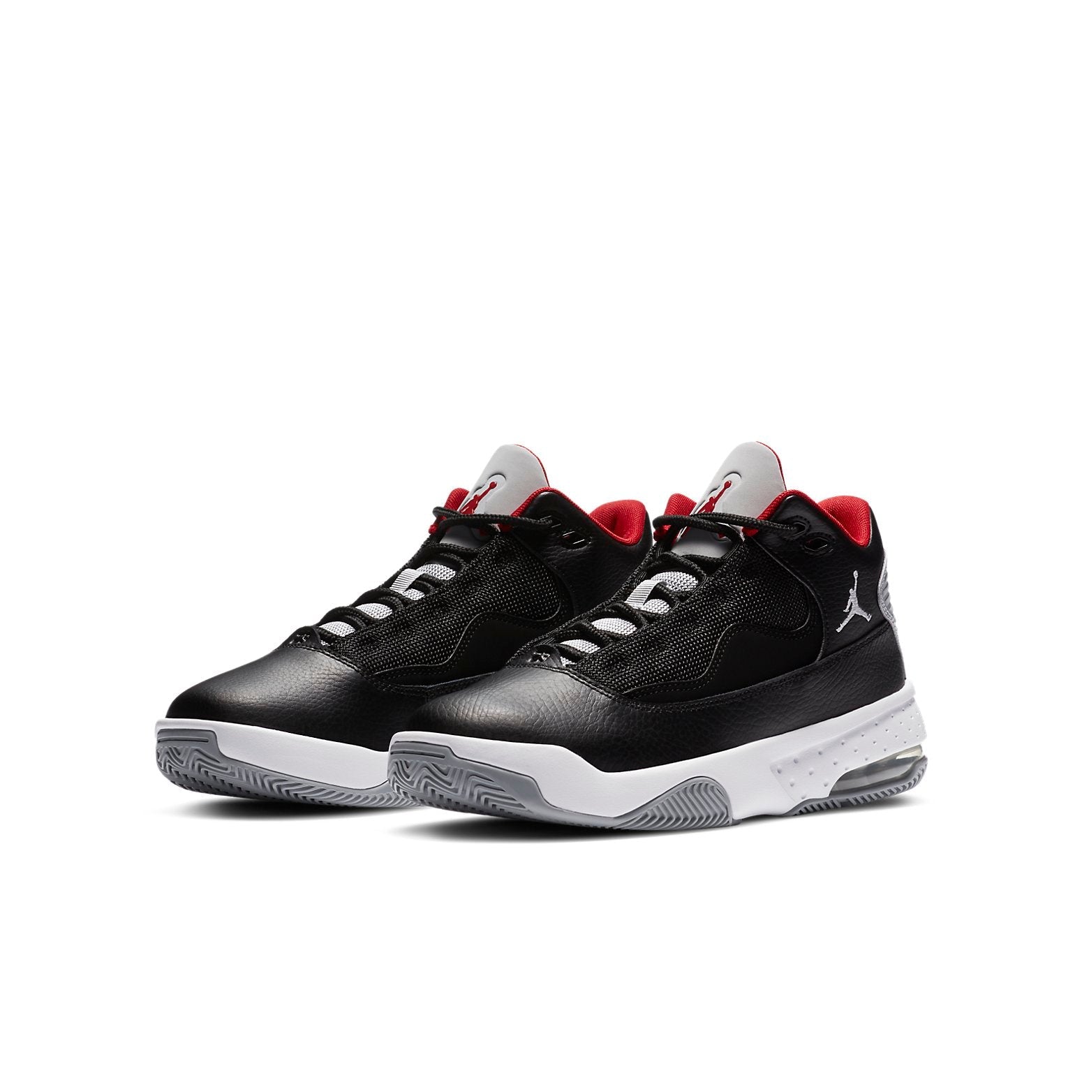 (GS) Air Jordan Max Aura 2 Sneakers 'Black White Red' CN8094-001