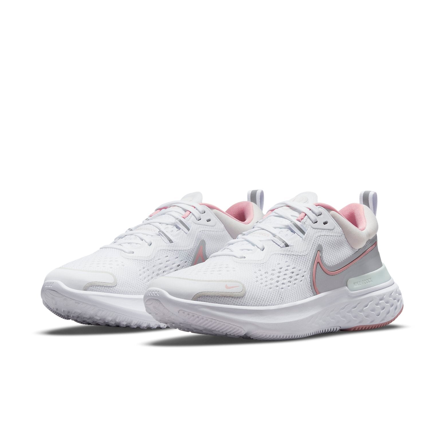 (WMNS) Nike React Miler 2 'White Pink Glaze' CW7136-101
