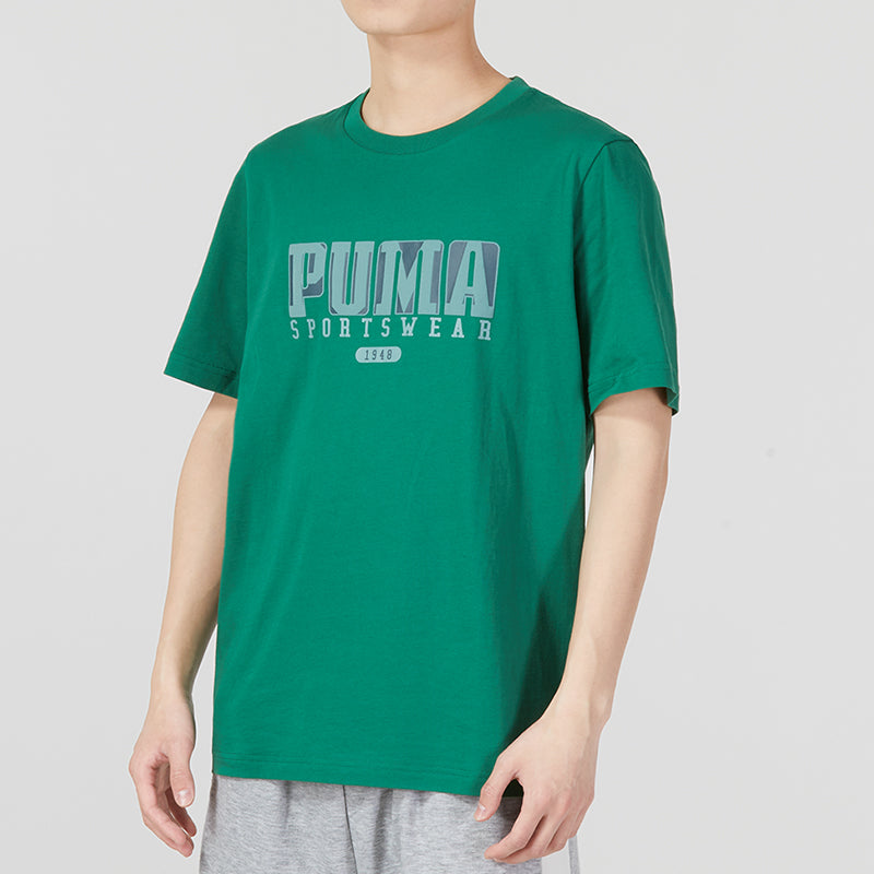 PUMA Sportswear Graphics Tee 'Green' 676622-37