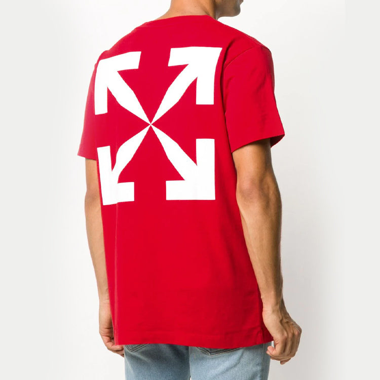 Off-White Pasca Arrows Short Sleeve Mens Logo OMAA027F20FAB0172540
