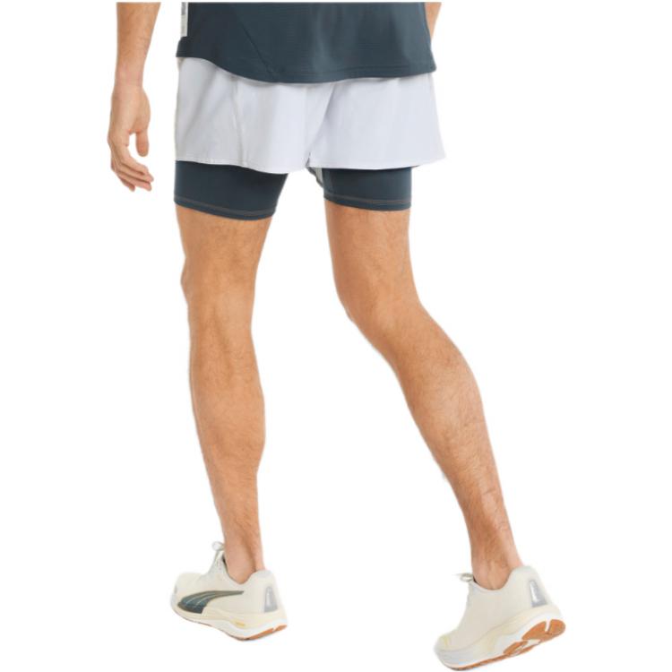 PUMA X First Mile 5" 2-In-1 Running Shorts 'White' 521408-72