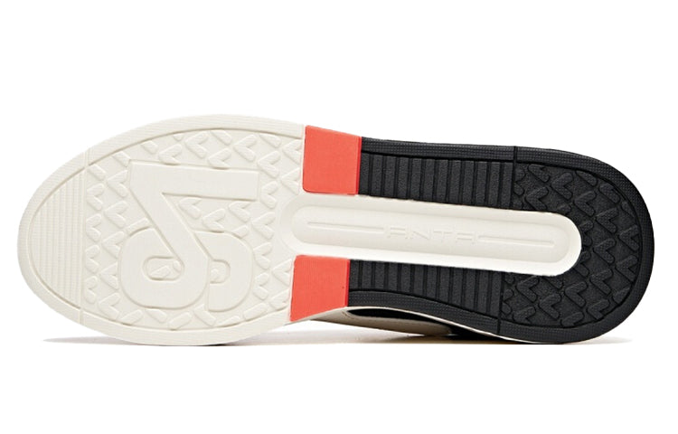 ANTA Running Shoes 'White Black Orange' 112028856-2