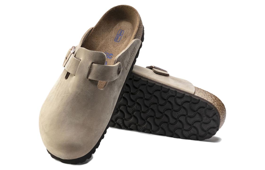 Birkenstock Boston Soft Footbed Regular 'Oiled Leather Tobacco Brown' 1018147