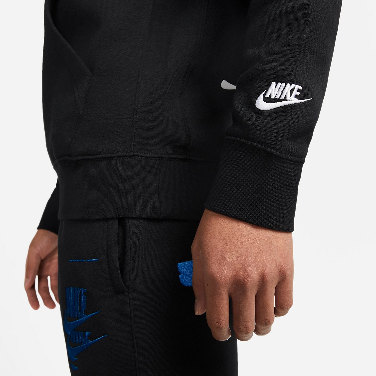 Nike Sportswear Hoodie'Black Blue' DM6874-010