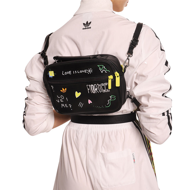 (WMNS) adidas Mini Airliner Bag 'Black' FL9638