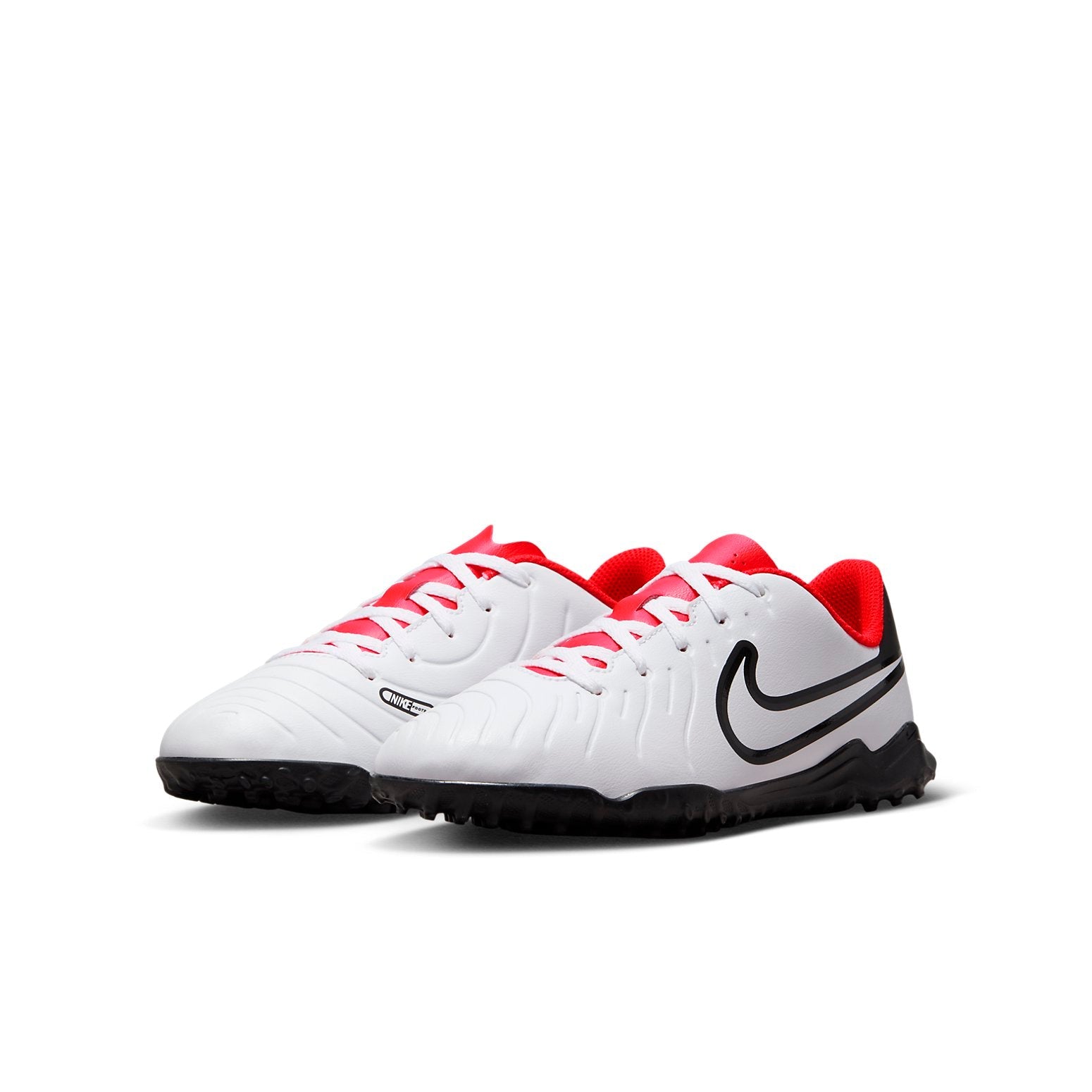 (GS) Nike Jr. Tiempo Legend 10 Club 'White Bright Crimson Black' DV4355-100
