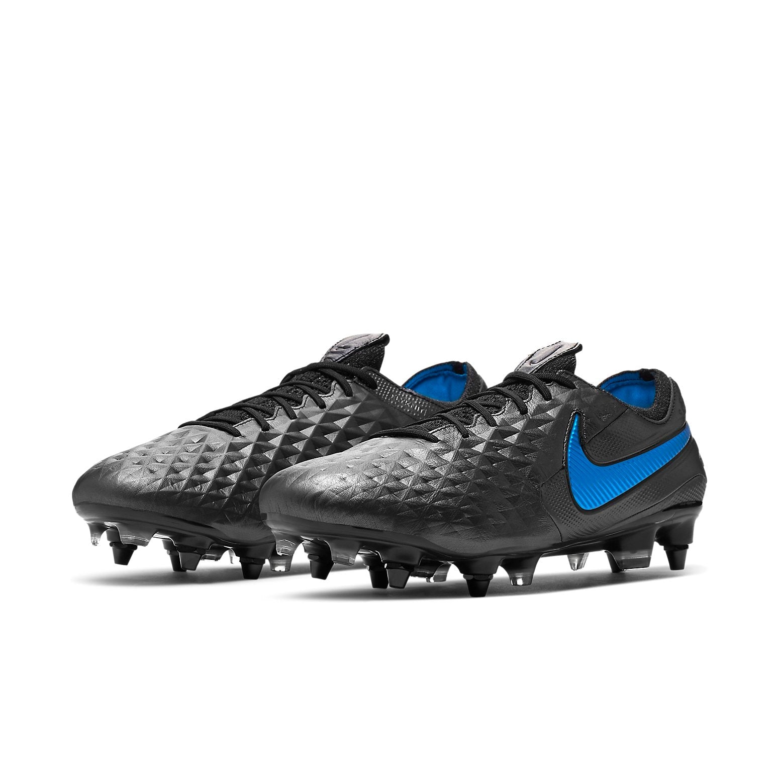 Nike Tiempo Legend 8 Elite SG Pro AC 'Black Blue Hero' AT5900-004