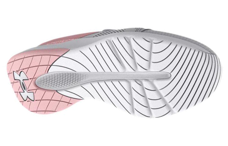 (WMNS) Under Armour Charged Breathe Lace TR 'White Prime Pink' 3025058-105