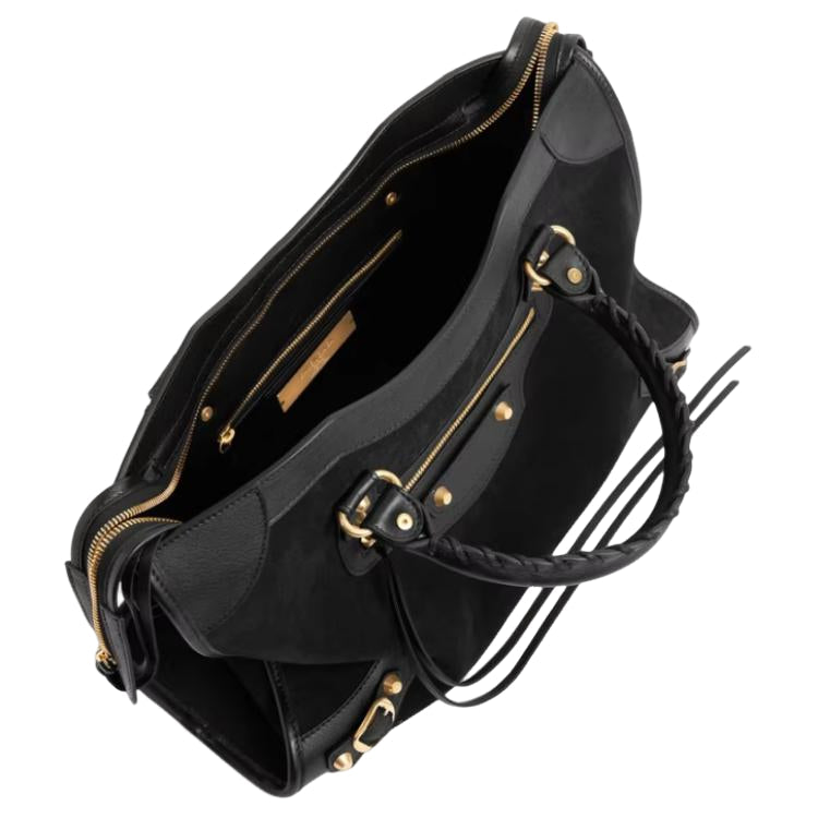 (WMNS) Balenciaga Le City Bag Medium 'Black' 8657602ACJ51000