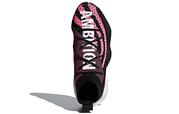 adidas x Pharrell Crazy BYW LVL Ambition 'Black White Solar Pink' G28182
