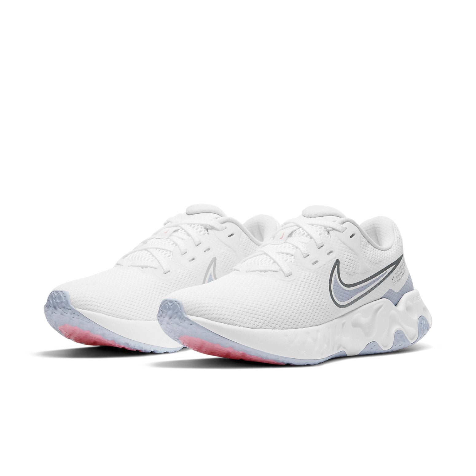 (WMNS) Nike Renew Ride 2 'White Grey' CU3508-105