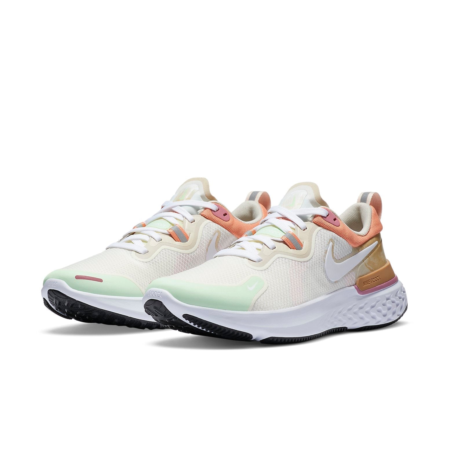 (WMNS) Nike React Miler 'White Yellow' CZ8690-111