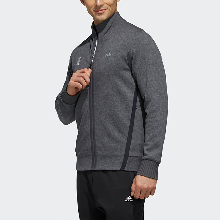 adidas WJ TT Stand Collar Training Sports Jacket Gray FJ0202