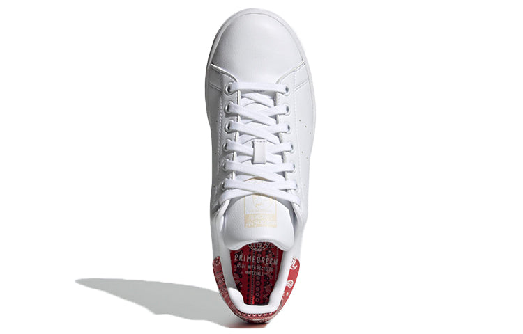 (WMNS) adidas originals Stan Smith Shoes 'Cream White Red' GZ9077