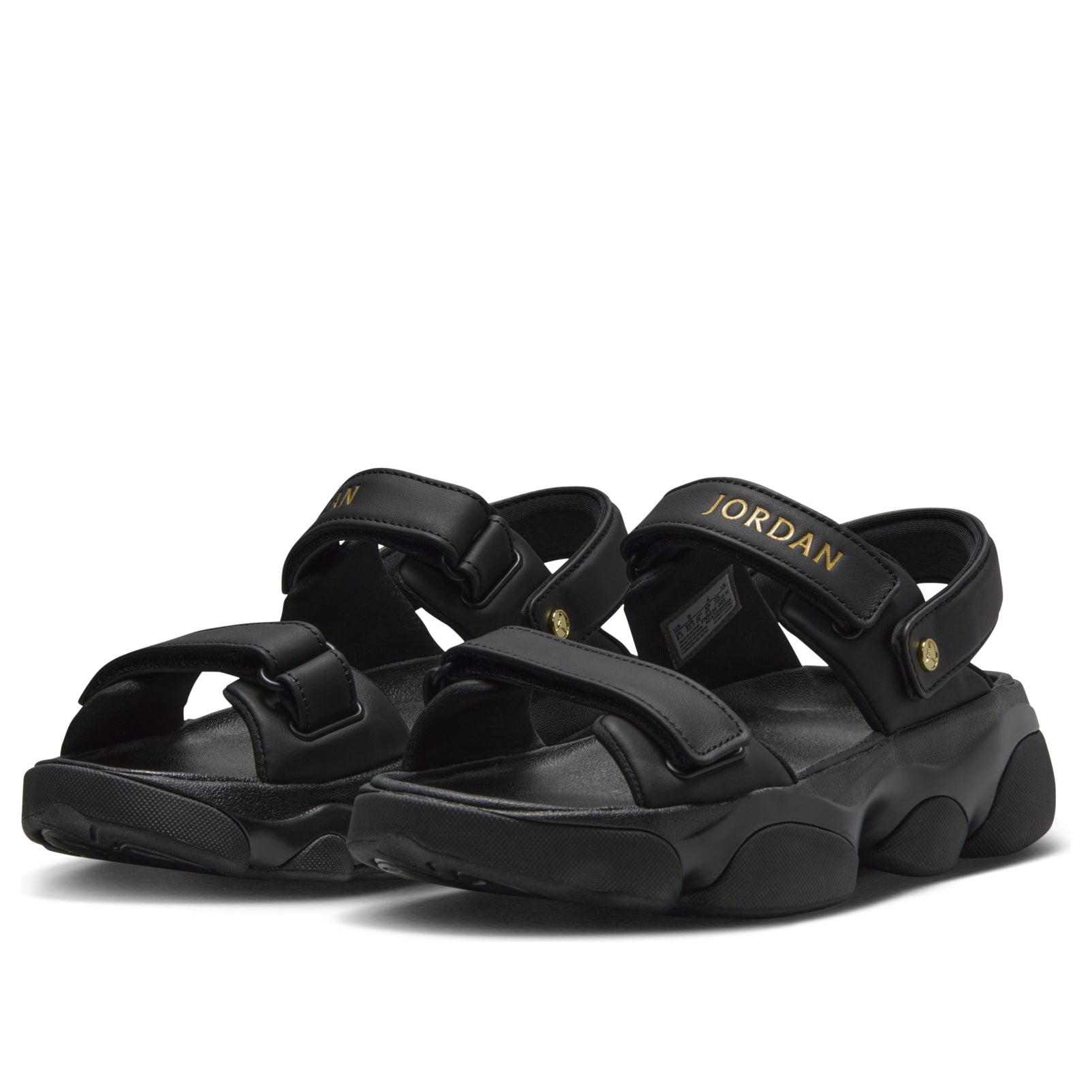 (WMNS) Air Jordan Deja Sandals 'Black Metallic Gold' FN5036-001
