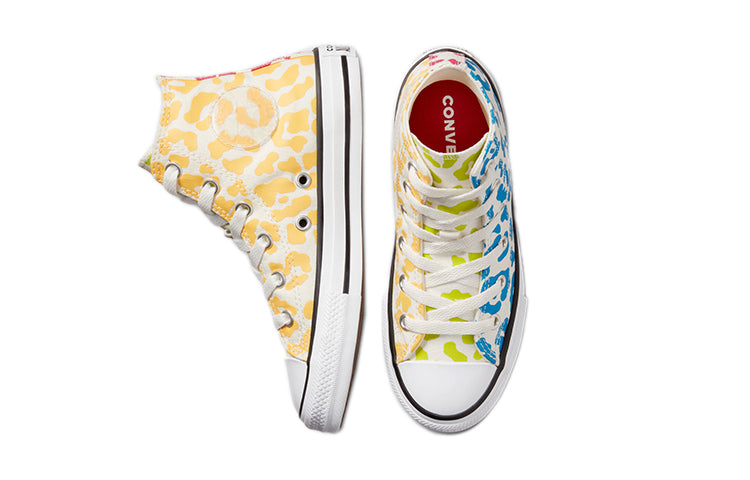 (GS) Converse Chuck Taylor All Star High 'Leopard Print' 672089F