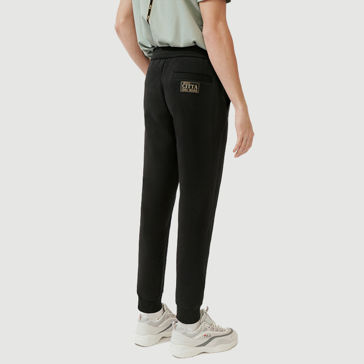 FILA Logo Printing Sports Pant Male Black F11M018606F-BK