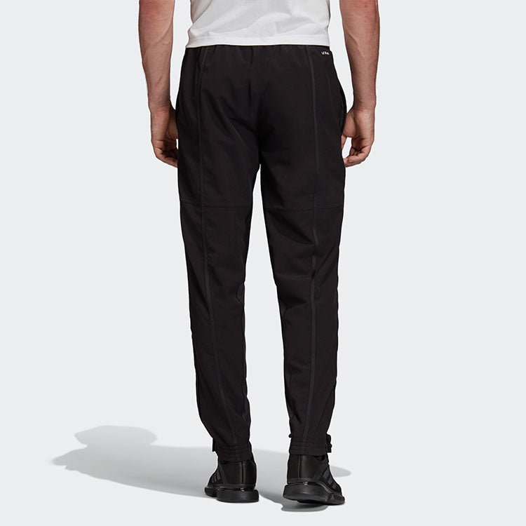 adidas Tennis Pant Casual Sports Bundle Feet Long Pants Black FK0800