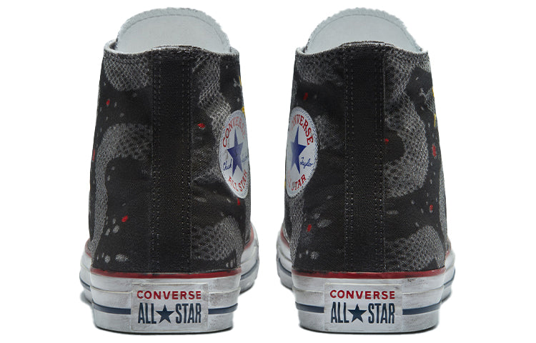 Converse Tattoo Chuck Taylor All Star Canvas Shoes Black/Gray 172923C