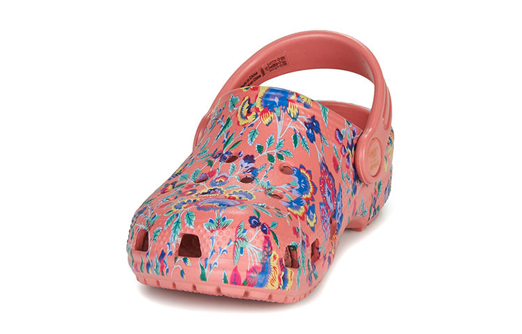 (GS) Crocs x Liberty London Classic Clogs 'Pink Multi' 206514-682