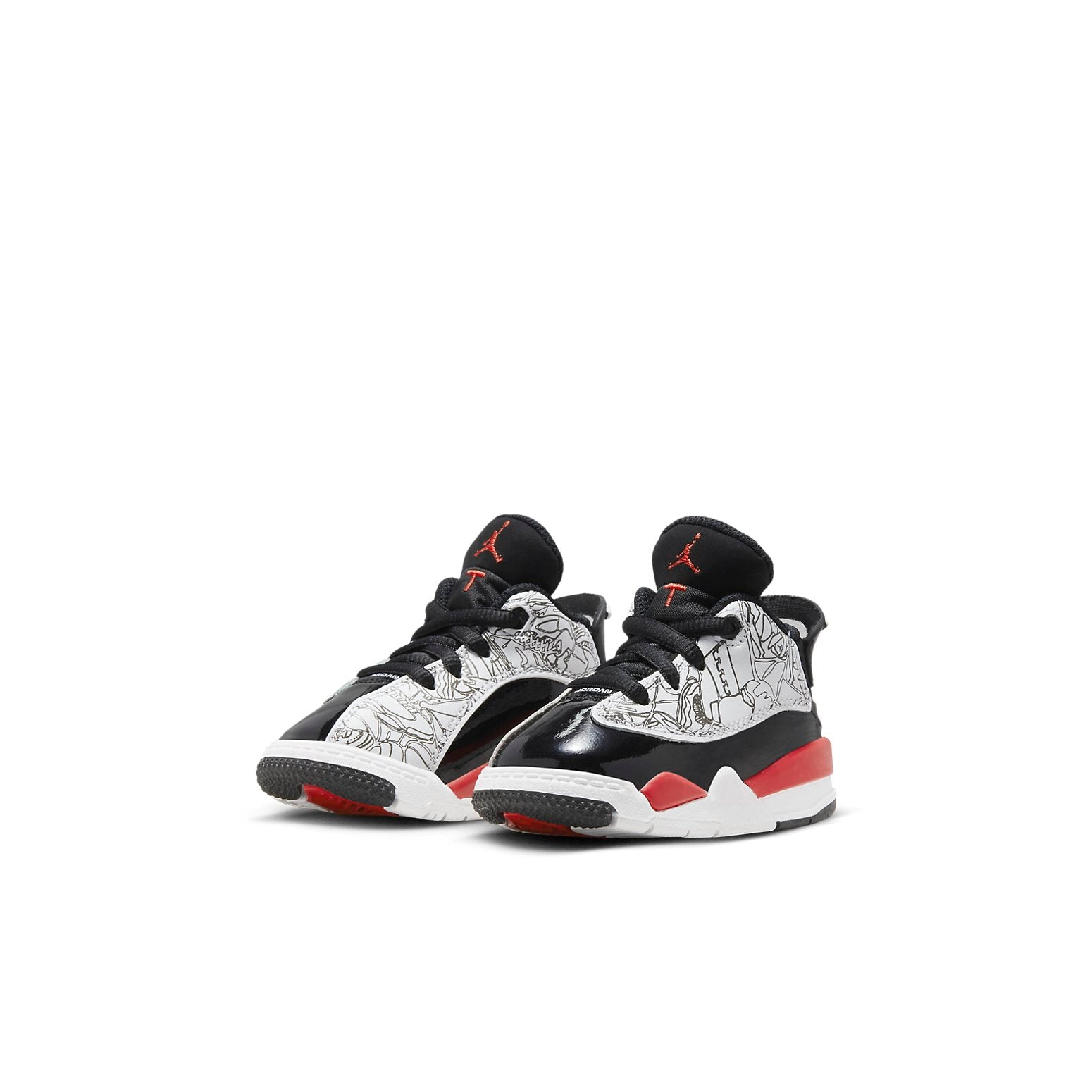(TD) Air Jordan Dub Zero 'Fire Red' DV1358-162