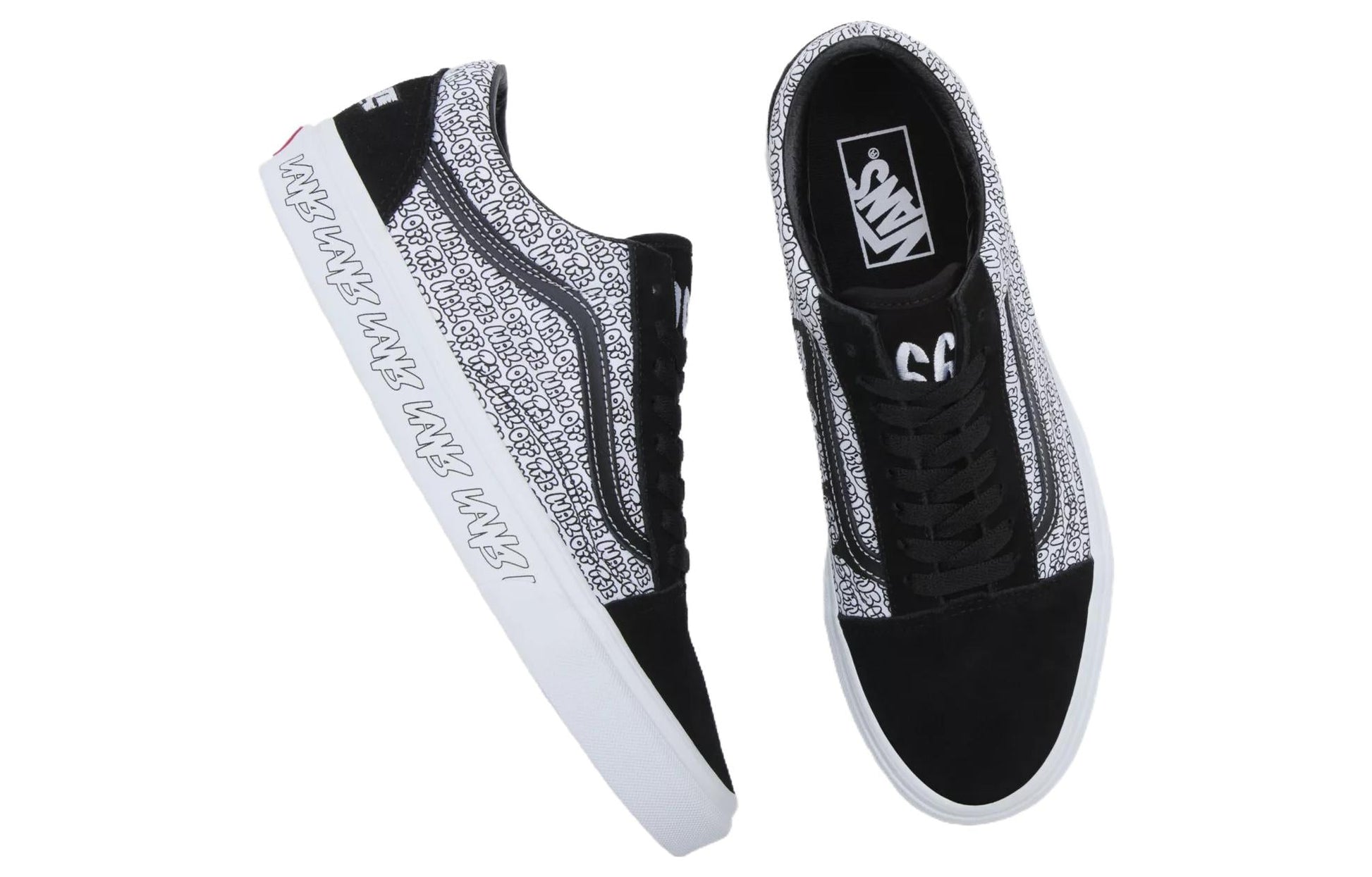 Vans Old Skool Shoes 'Silver Black' VN000D3HIWV
