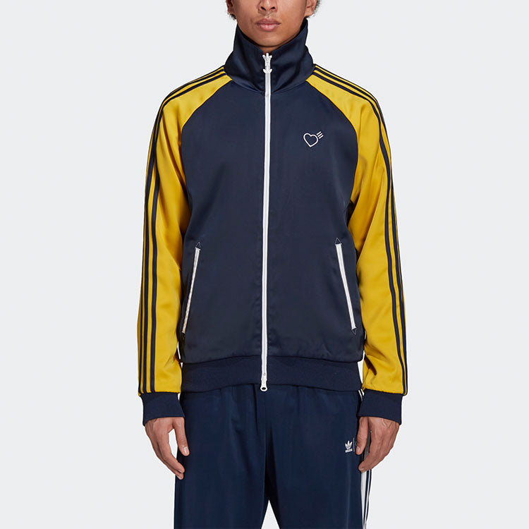 adidas originals x HUMAN MADE Crossover Casual reversible Athletics Sports Jacket Colorblock GV4342