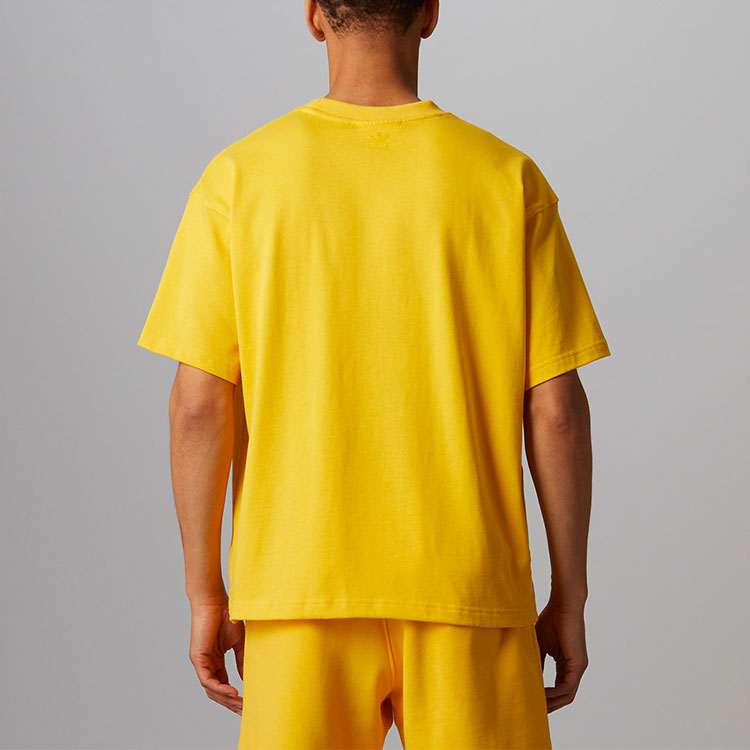 adidas x Pharrell Humanrace Small Logo T-Shirt 'Yellow' HG1806