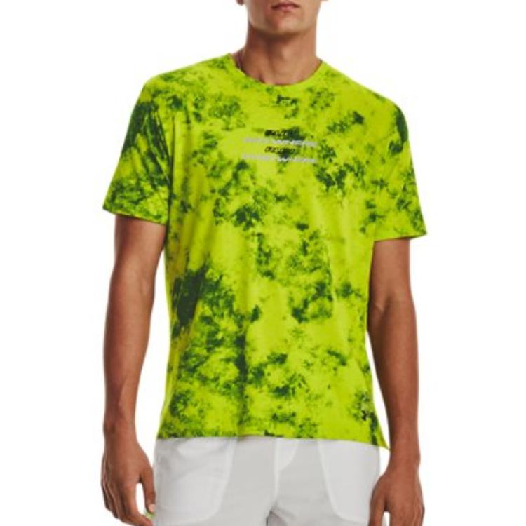 Under Armour Run Anywhere T-Shirt 'Green' 1376500-324