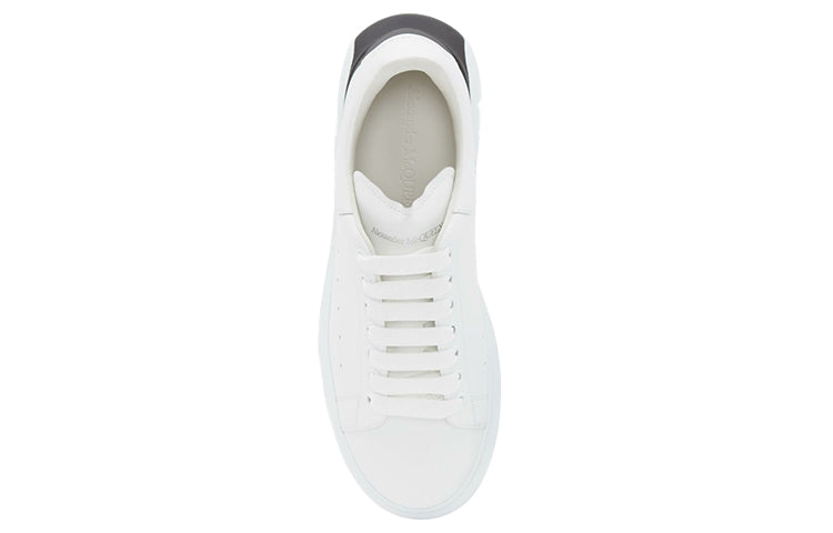 Alexander McQueen Oversized Sneaker 'White Black Heel' 645863WHZ4L9061