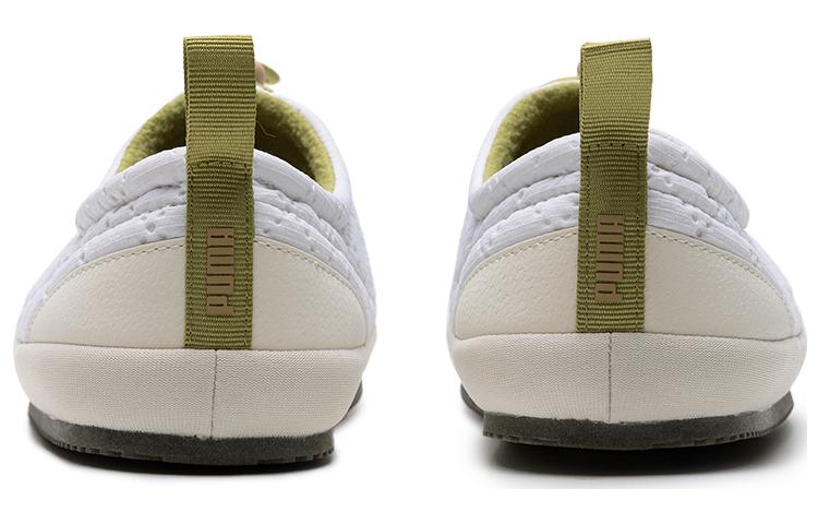 PUMA Tuff Padded Plus Slippers 'White Green' 393971-01
