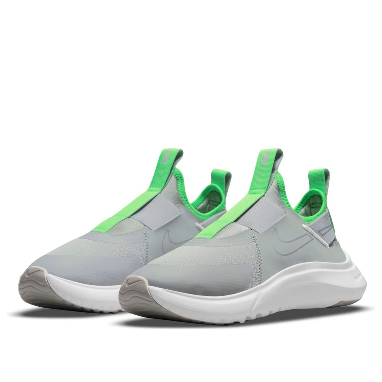 (GS) Nike Flex Plus 'Light Smoke Grey Green Strike' CW7415-007