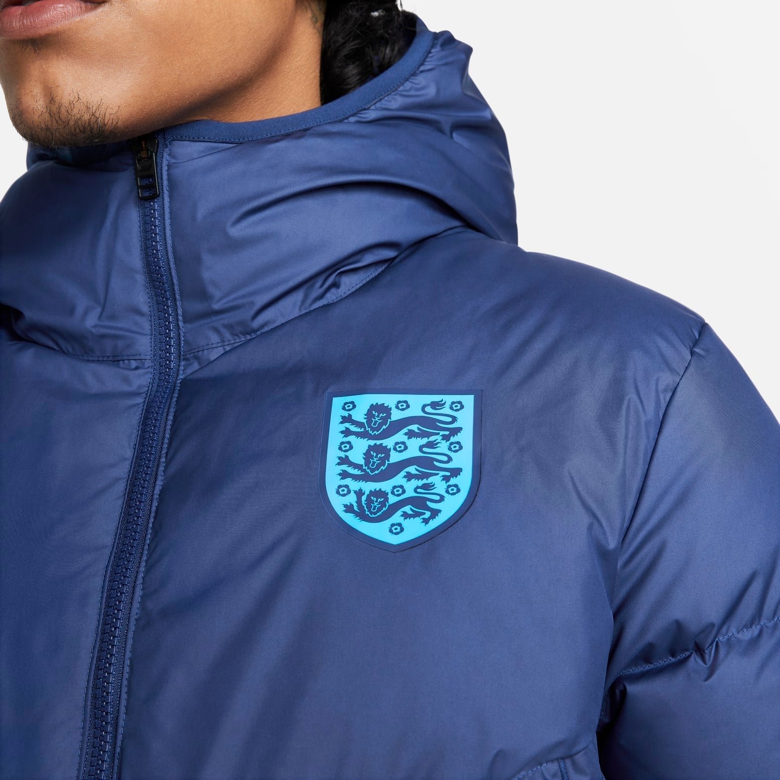 Nike 2022-2023 England Strike Storm Down Jacket 'Blue' DQ0937-492